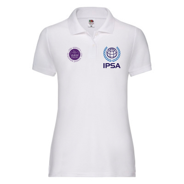 IPSA Ladies white Polo Jubilee